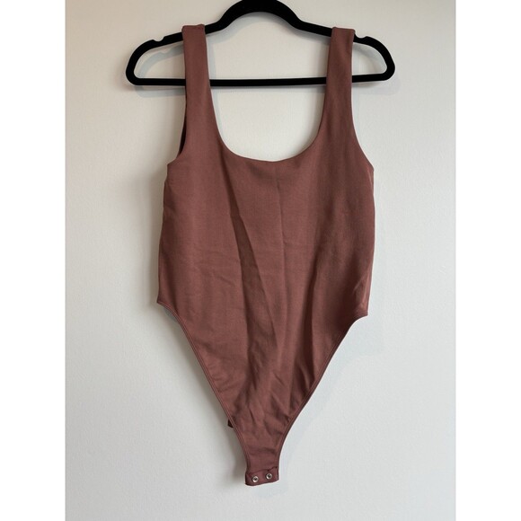 A New Day Target Amber Red Body Suit Women Size Medium - Picture 2 of 4